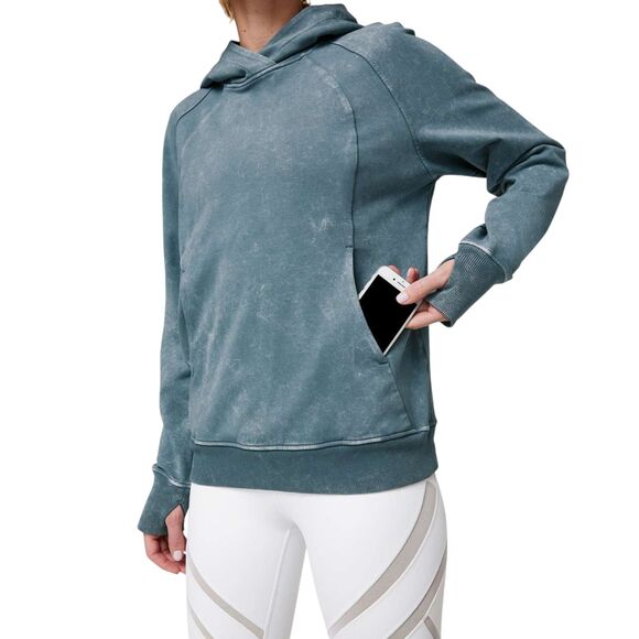 Lululemon Scuba Pullover Washed *Blue Charcoal - Picture 3 of 7